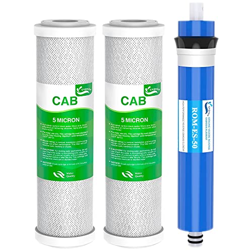 FX12P FX12M TFM-24 Water Filter Set Fit for GE GXRM10RBL GXRM10G RO System
