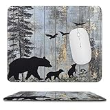 Convient pour la plupart des souris : disponible en deux tailles (20 x 24 cm, 25 x 30 cm), convient pour ordinateur portable et ordinateur de bureau