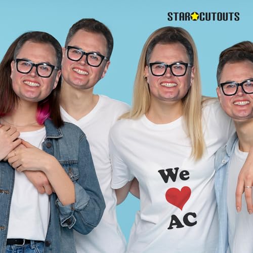 Star Cutouts CMP012 Alan Carr Six Pack Cardboard Face Mask - Includes Tabs & Elastic - Great Fun For Fans & Events - Image 3