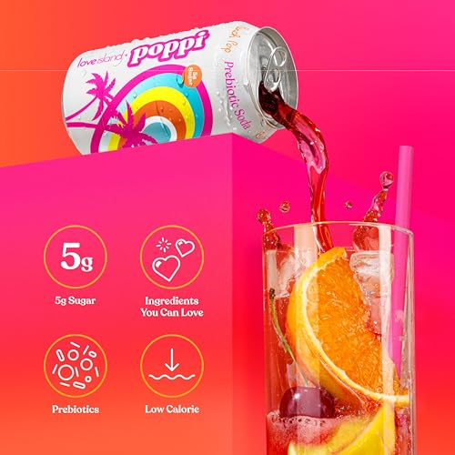 Image of Poppi Prebiotic Soda, Punch Pop, 12 Oz, 12 Pack