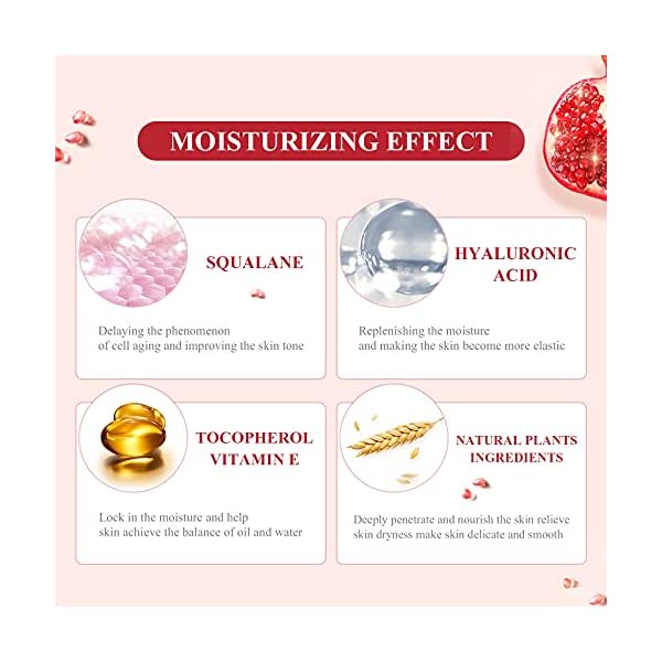 Hydrating-Serum-BRYELEE-Hydrating-Facial-Serum-Anti-oxidation-Pomegranate-Serum-Moisturizing-Serum-with-Red-Pomegranate-Extract-Hyaluronic-Acid-Refreshing-Serum-Routine-Skincare30ml-1-fl-oz BRYELEE Hydrating Facial Serum Anti-oxidation Pomegranate Serum