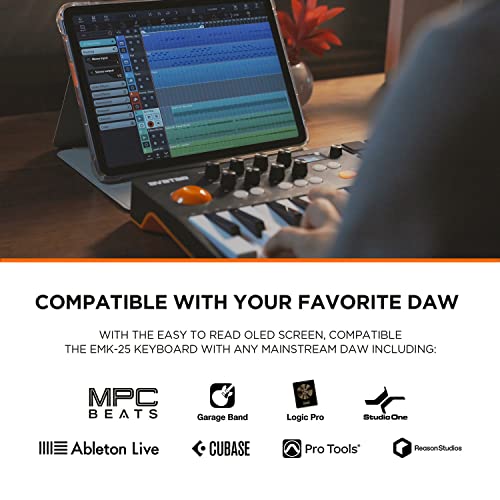 Image of 25 Keys MIDI Keyboard Controller Beat Maker Machine With Bluetooth