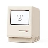 GIISSMO Maclock WB-8 Retro Pixel Alarm Clock, 1984 Computer Style Electronic Digital Clock, USB Desk Clock for Bedroom, Multiple Alarms, Calendar, Temperature, Adjustable Brightness