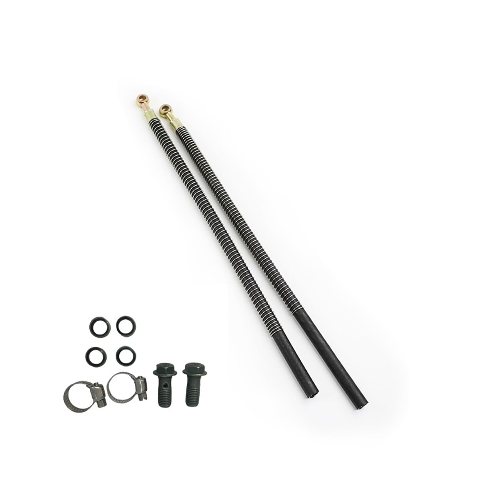 for Most Motorcycles Motocross Dirt Bike Pit Universal Engine Oil Cooler Hose Assembly Lines Transmission Oil Cooler Kit Engine