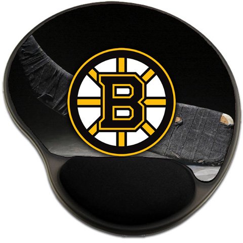 Bruins Hockey Mousepad Base with Wrist Support Mouse Pad Great Gift Idea Boston