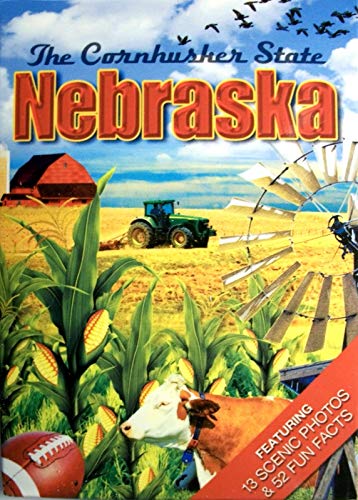 Baraja de cartas Nebraska Souvenir