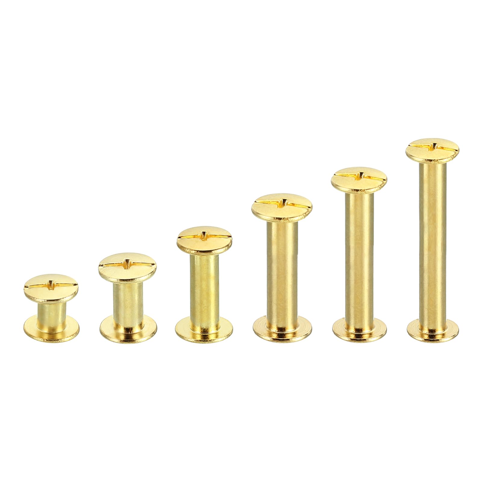 PATIKIL 120 Sets Chicago Screws
