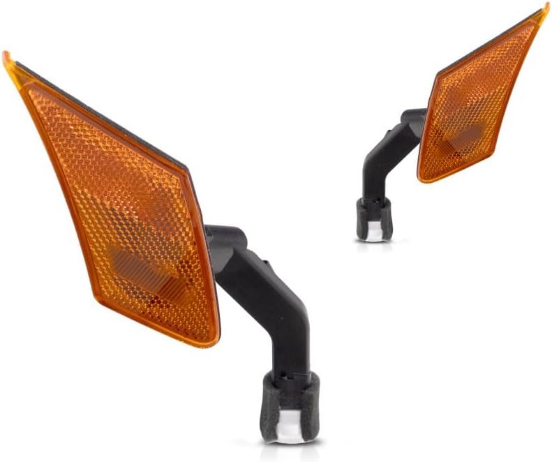 CarLights360: For Subaru BRZ Side Marker Light 2013 14 15 16 17 2018 Driver and Passenger Side | Pair | w/Bulbs | DOT Certified | For SU2554100, SU2555100
