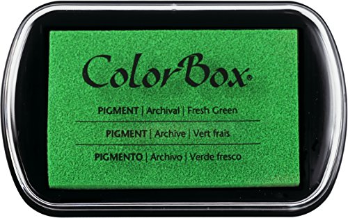 ColorBox Classic Pigment Ink Pad, Full Size, Fresh Green