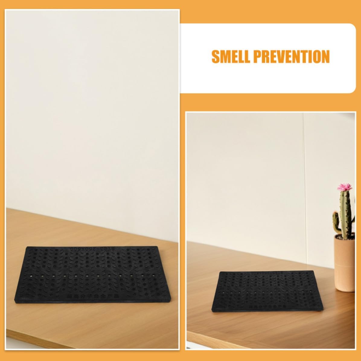 Beavorty Plastic Drain Grate Cover Round Holes for Outdoor Drainage, Anti-Slip and Debris Filtration, for Areas Prone to Water Accumulation and Yard Drainage