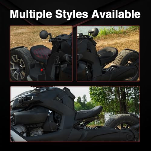 Hutexico Driver Solo Seat, Wide High Comfort Rider Cushion Fit for Can Am Ryker 600 900 Sport Rally Edition 2019-2026 Accessories by Hutexico - Used condition - Image 6