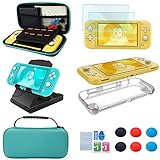 Accessories Kit for Nintendo Switch Lite - YOOWA Accessories Bundle with Carrying Case, Protective C