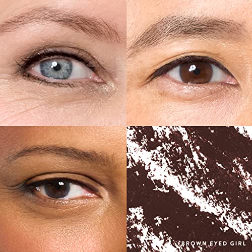 Laura Geller The Ultimate Eyeshadow Palette, Warm & Wonderful - 31 Baked Eyeshadows - Matte & Shimmer + Inkcredible Precision Gel Eyeliner, Brown Eyed Girl - Waterproof Ultra-Thin #TOP5