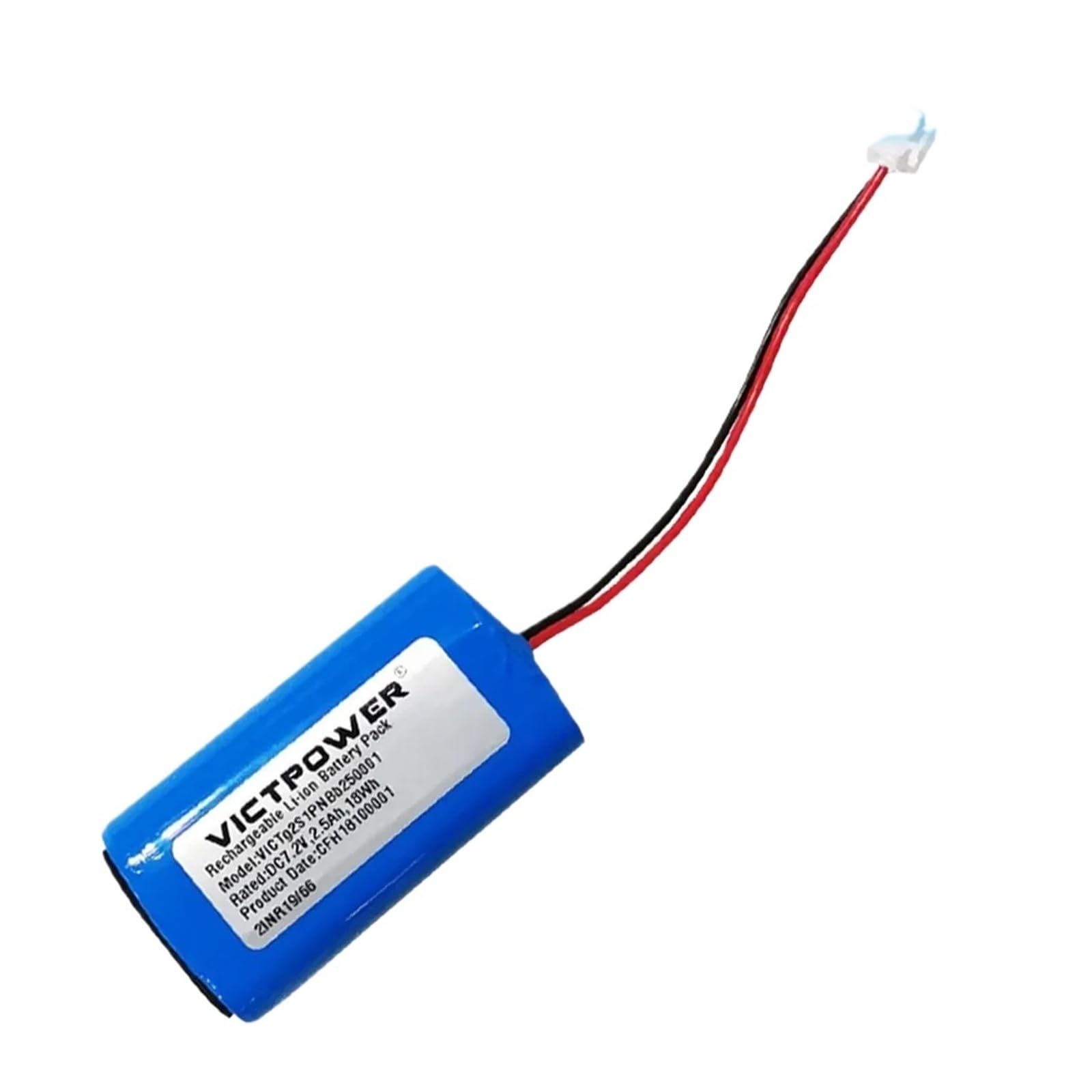 Batterie Lithium 7,2 V Robuste E-Power pour Pistolet de Massage Haute Performance
