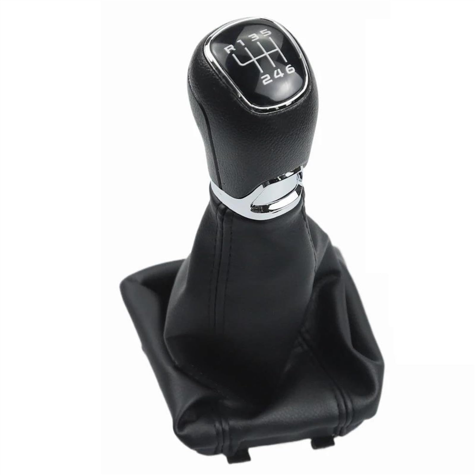 Cavinbdz 6 Speed Gear Shift Knob Lever Shifter Stick Gaiter Boot Cover Case Pu Leather For Skoda For Octavia A7 Mk3 2014 2015 2016 2017