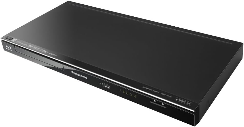 Panasonic DMP-BD87 Ultra-Fast Booting Blu-ray Disc Player