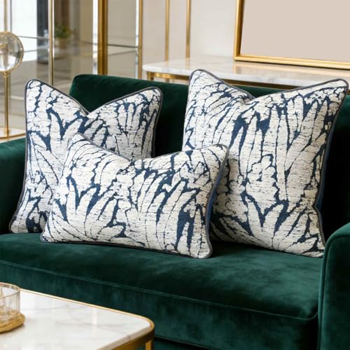Taies d'oreiller avec bord de gland souples style boho chic HEEPDD