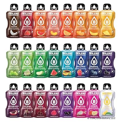 BOLERO Sugar-Free Drink Mix - 64 Variety Fruit Flavored Packets | 64 Travel Ready Hydration Sachets | Zero Sugar, Low Calorie, Gluten-Free, Keto Friendly