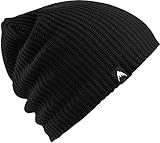 Garantía de un año. Burton Gorro Largo Todo el día, Color Negro, Talla única