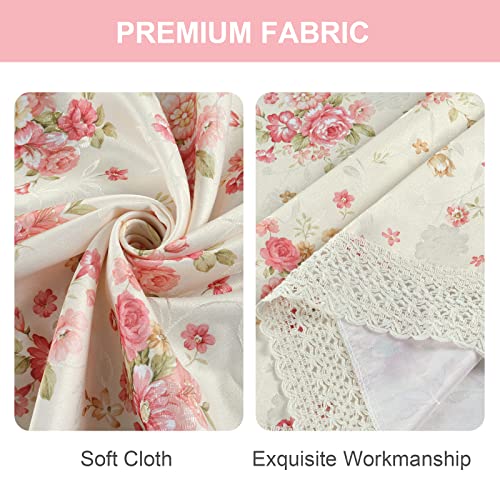Arquiel Banquet Tablecloth, Lace Jacquard Table Cloth Rectangle Table Cover, Farmhouse Decorative Tablecloth For Kitchen Dining Party (59" X 79") #TOP3