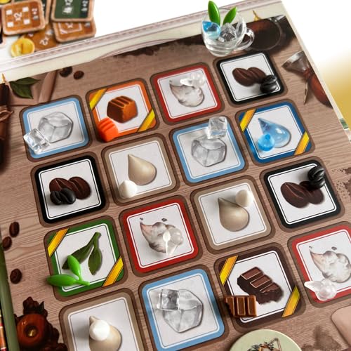 Coffee Rush - Juego de Mesa, 2-4 Jugadores, 8+ años miniatura 5