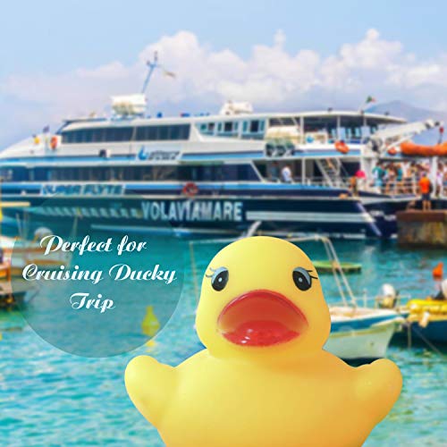 Novelty Place 12Pcs Rubber Duck Float Ducky Baby Bath Shower Toy, Yellow Mini Bath Duckies For Toddlers And Kids Birthday Gift Party Favor Bathtub Decoration #TOP6