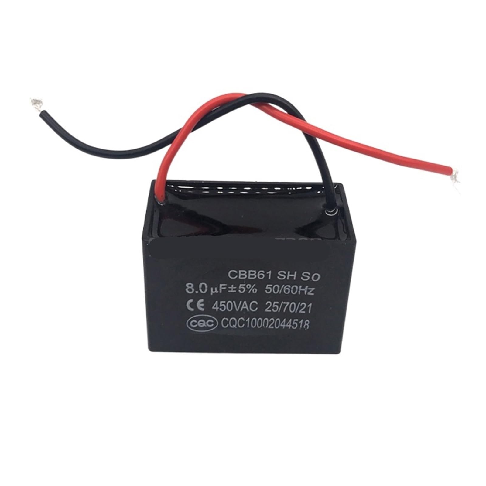 Condensateur de ventilateur CBB61 8uf pour réparer la ventilation du salon en été