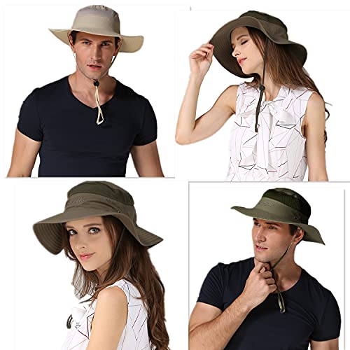 Outfly-Chapeau-de-Soleil-a-Large-Bord-Chapeau-de-Seau-Chapeau-Bonnie-leger-Parfait-pour-Les-activites-de-Plein-air-Divers-Couleurs