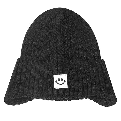 MaxNova Baby Winter Hat Toddler Beanie Hat Earflap Knit Cap for Boys Girls 0-8 Years3