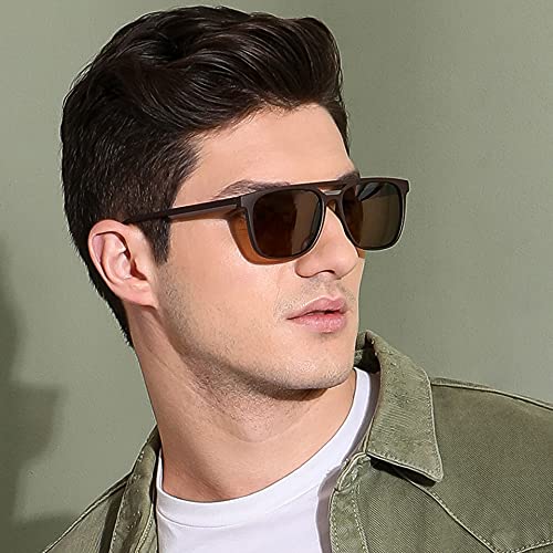 VINCENT CHASE EYEWEAR Unisex Adult Square Polarization Sunglasses