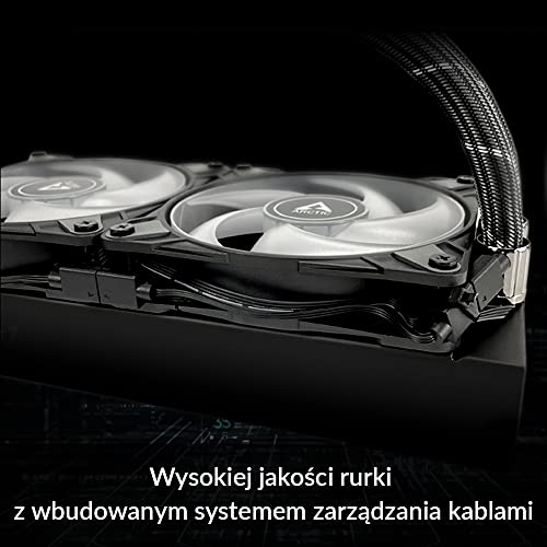 Image of ARCTIC Liquid Freezer II 240 A-RGB - Multi-Compatible All-in-one CPU AIO Water Cooler with A-RGB, Efficient PWM-Controlled Pump, Fan Speed: 200-1800 RPM, LGA1700 Compatible - White