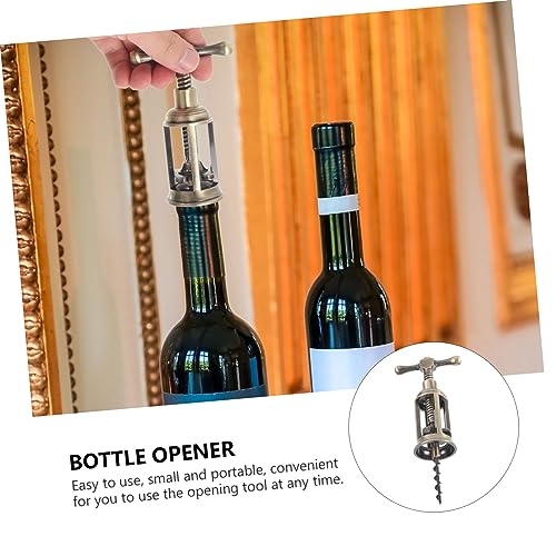 Ouvre-bouteille de vin et bière compact TOYANDONA pour bouchons difficiles