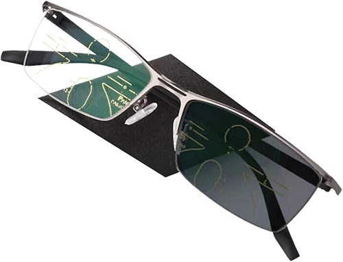 Miniatura 1 de Circleperson Transition gafas de lectura progresivas fotocromáticas para hombres y mujeres, bificales sin línea