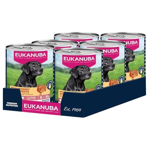 Eukanuba Senior Hundefutter mit Pute und Karotte
