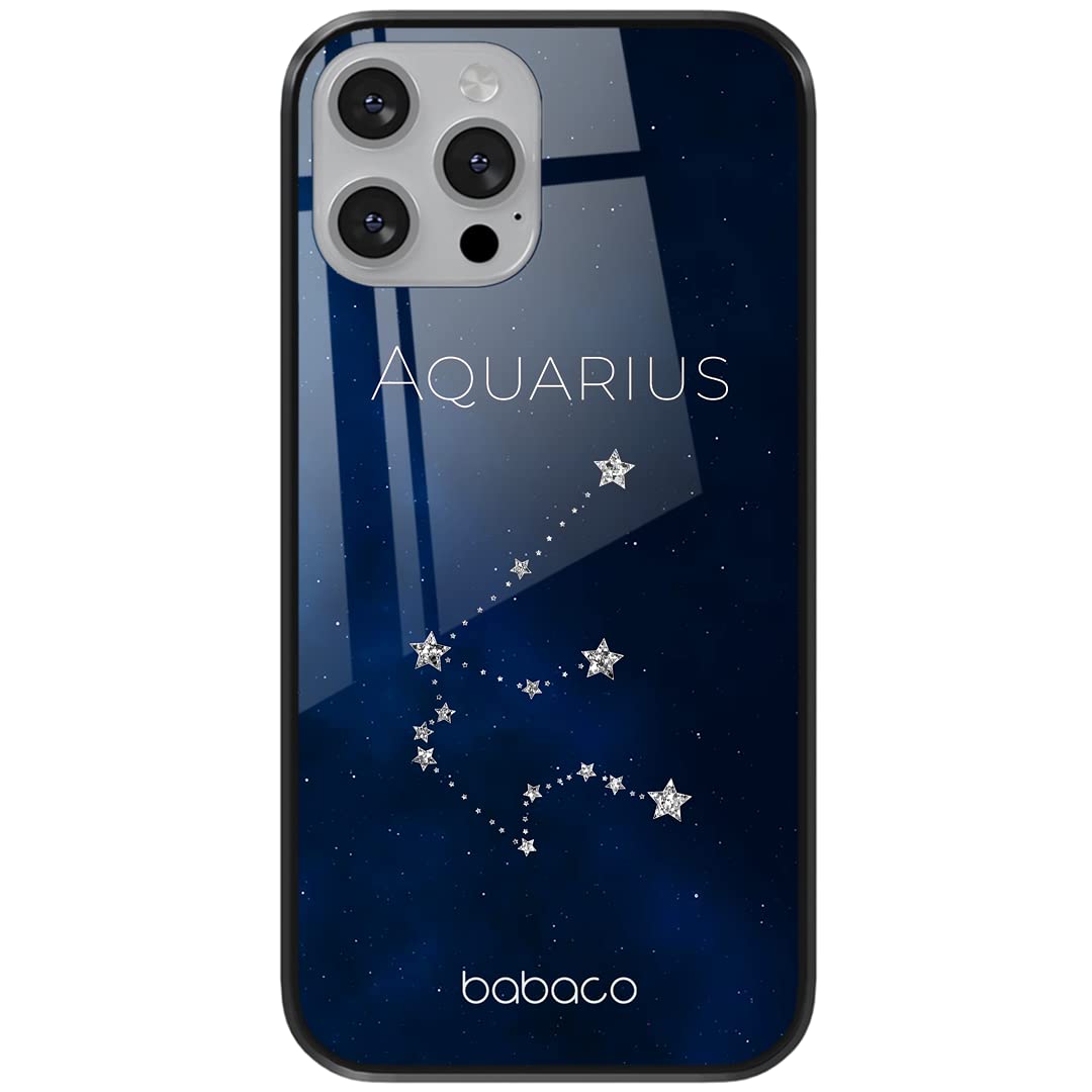 Babaco ERT GROUP mobile phone case for Huawei P9 original and officially Licensed pattern Zodiac Constellation 011 made of hardened glass, protective cover