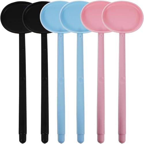 Miniatura 9 de HEALLILY Juego de 6 oclusores de plástico para ojos para prueba de visión y examen, diseño antideslizante para niños y adultos, varios colores