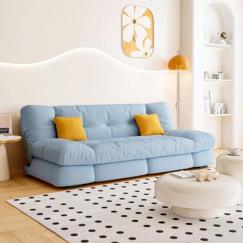 Divano letto futon convertibile con memory foam per soggiorno, appartamento o ufficio – moderno letto pieghevole