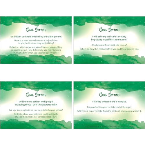 Image of Really Good Stuff Self Care Reflection Cards-Mindful Thinking