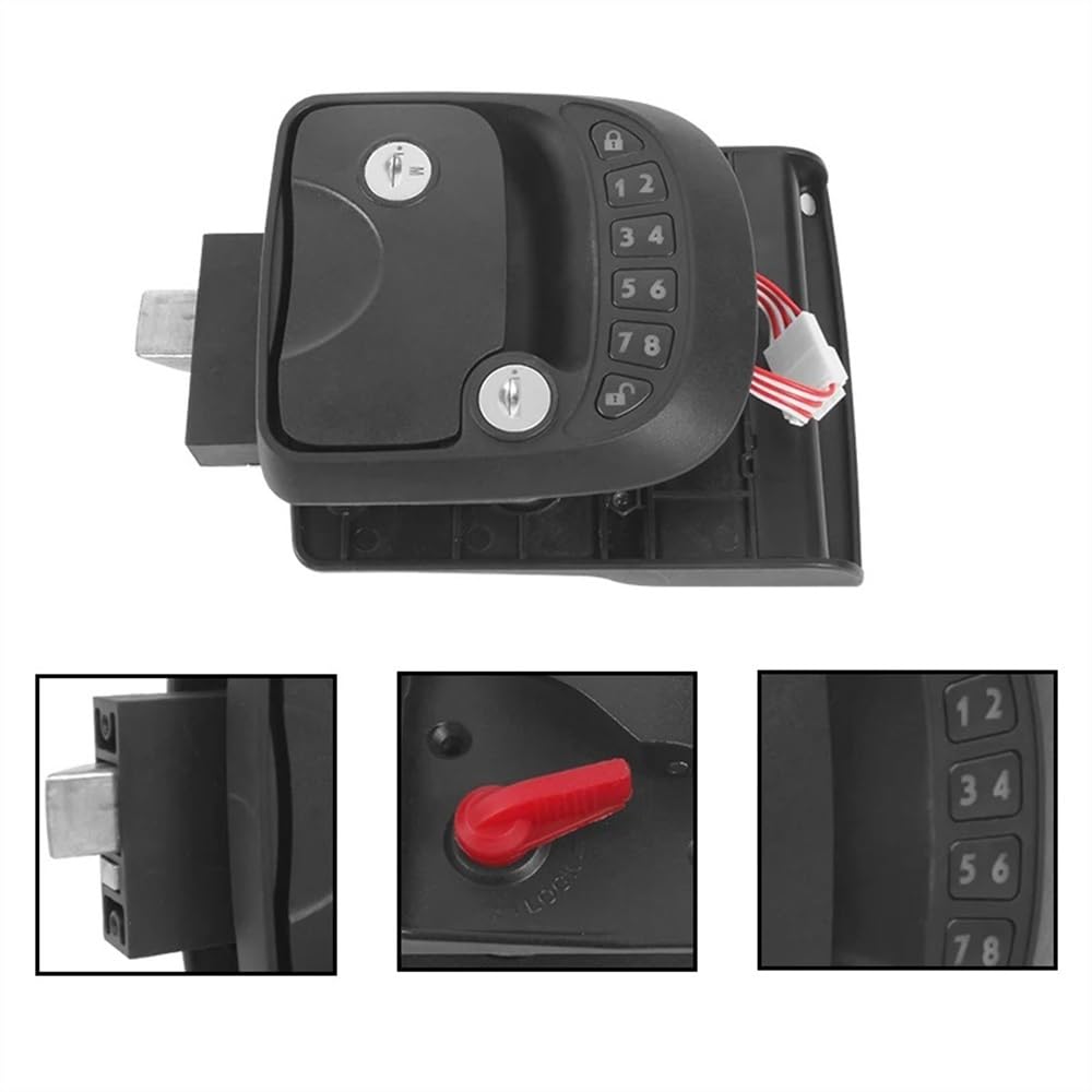 Password Lock Telecomando Password RV Door Lock Doppio Materiale in Lega di Zinco for Camper roulotte