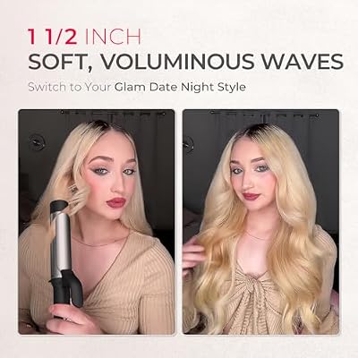 TYMO Thermal Brush + TYMO Upgraded Curling Iron Set
