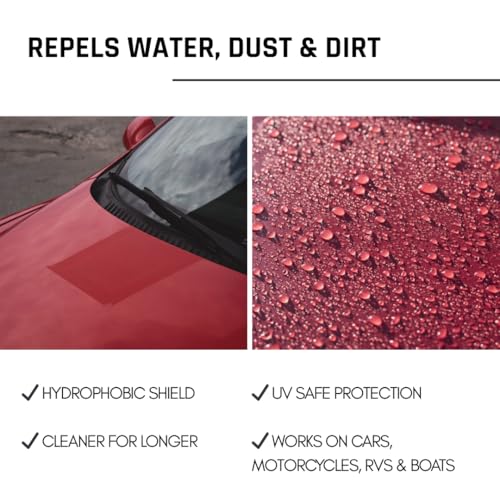 Cera rápida en spray para autos 25 fl oz miniatura 4
