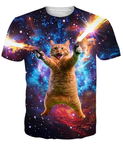 Fanient Camiseta para Hombre y Mujer,Divertida Camiseta con