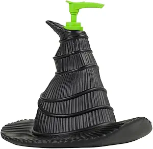 Wicked Witch Hat Soap/Lotion/Hand Sanitizer Resin Pump Dispenser, 13 Ounces, (Officially Licensed Product) by Franco Collectibles
