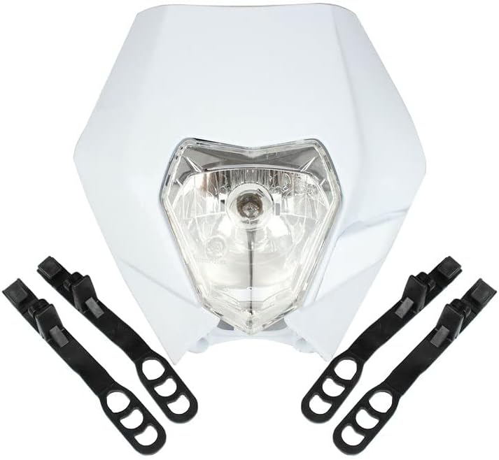 TOTMOX Motorcycles Headlight, Dirt Bike Head Lamp