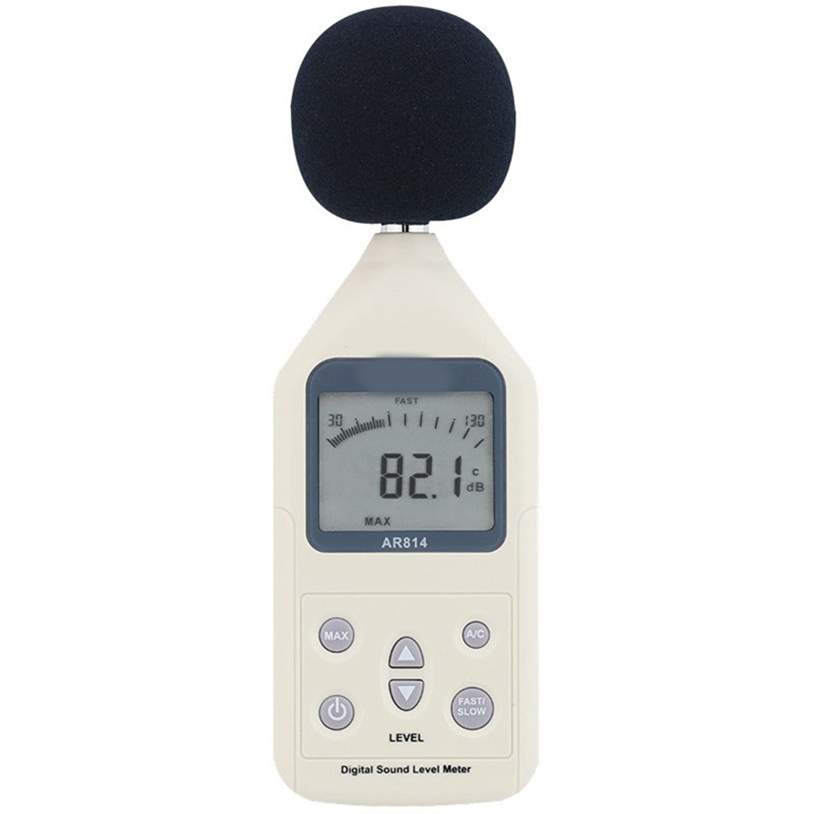 Medidor de ruido de alta precisión Medidor de nivel de sonido Medidor de ruido digital Tester de ruido Tester Decibel