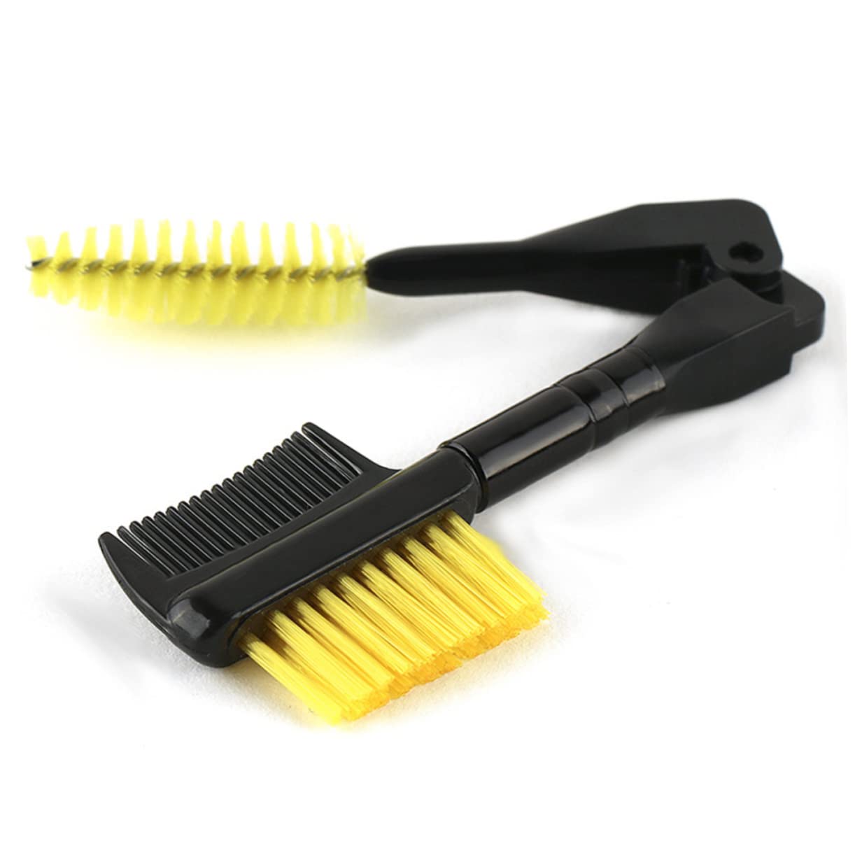 Healvian Eyelash Eyebrow Comb Double End Makeup Brush Tool with Attractive Handles for Easy Application for Mascara and Brow Gel Random Color Eyelash Brush