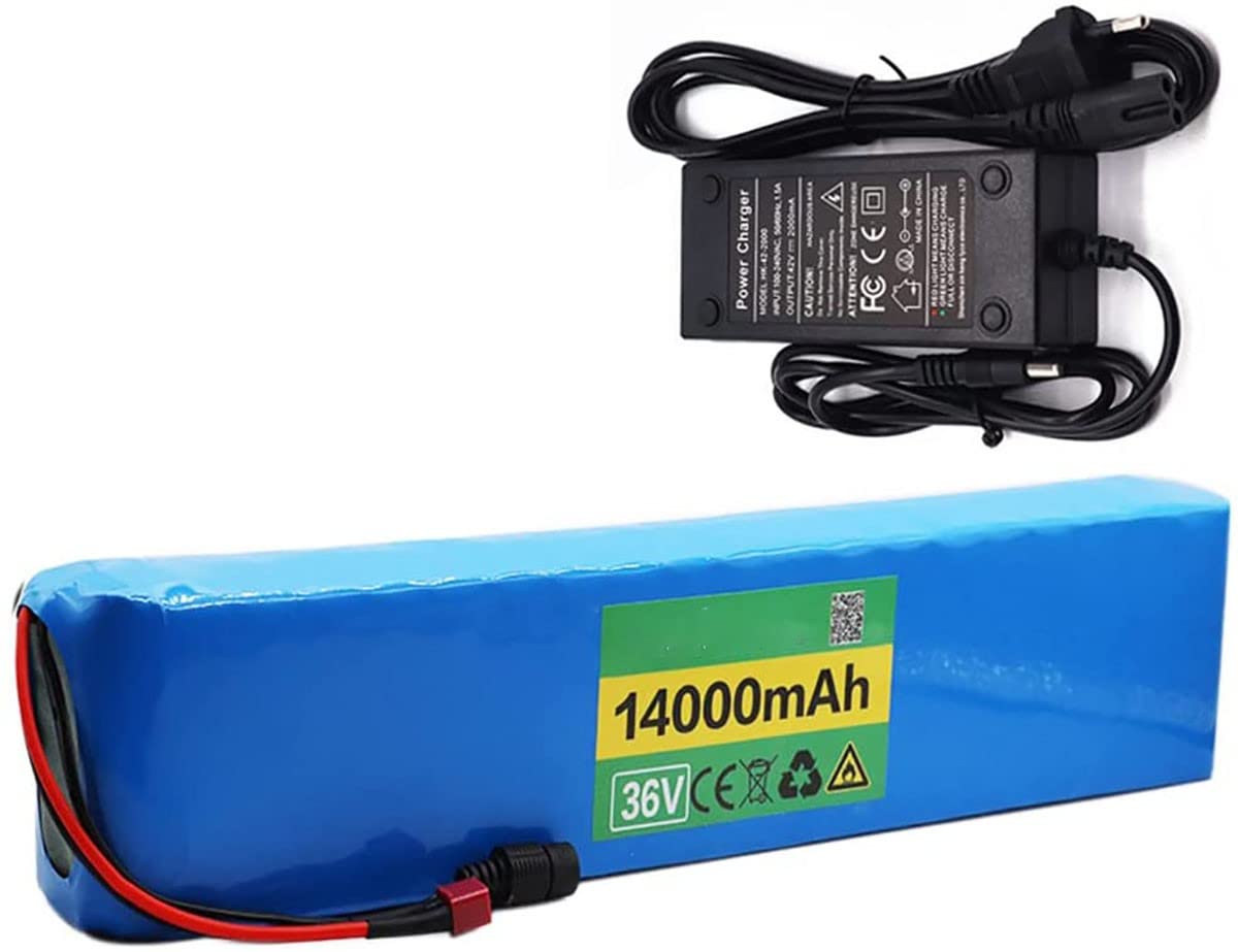 Amazon.co.jp: 36V 14Ah E-Bike リチウムイオンバッテリー、充電