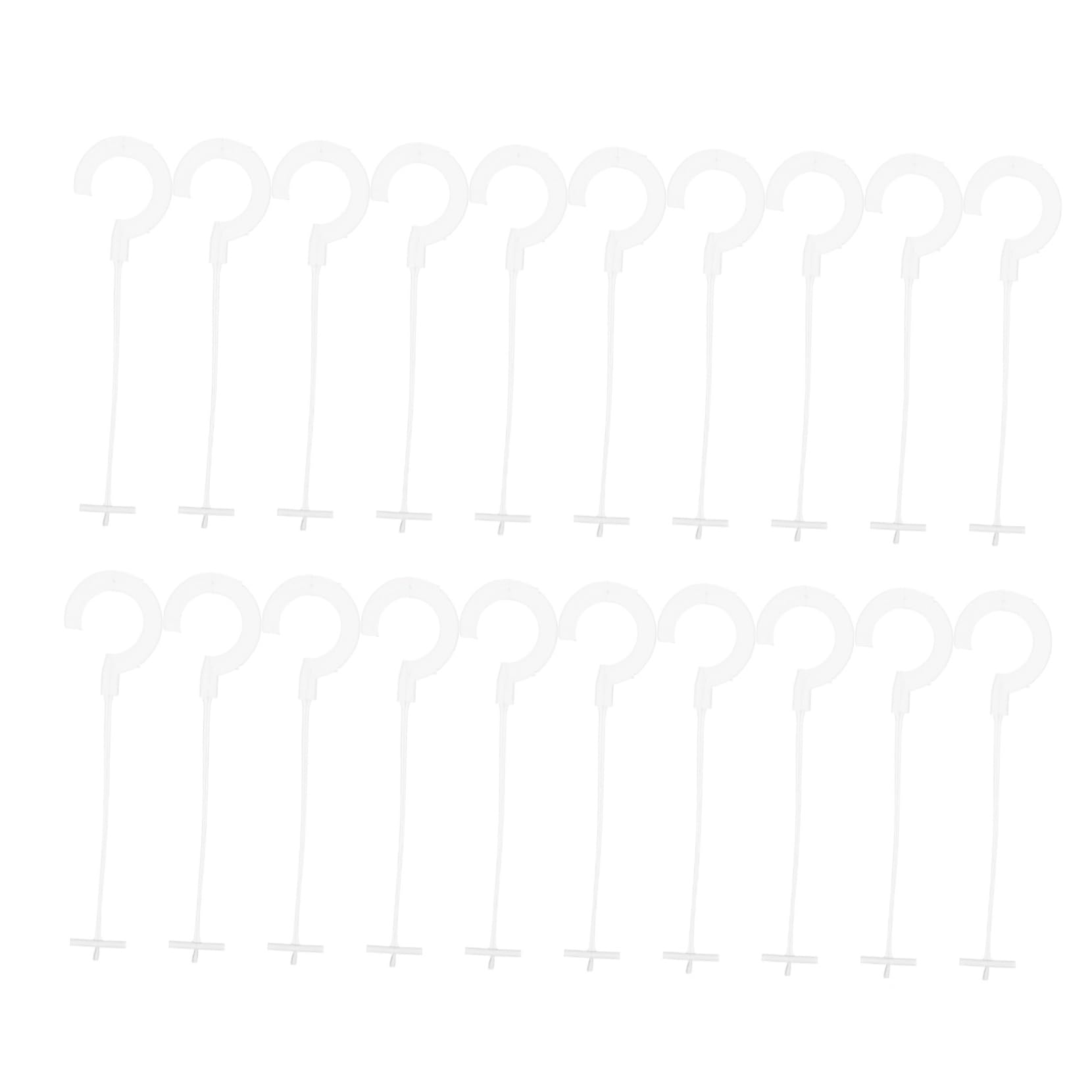 BELLIFFY Hanging Tag Fasteners 5000pcs Round Pin Tag Rope Fastener for Displaying Tags