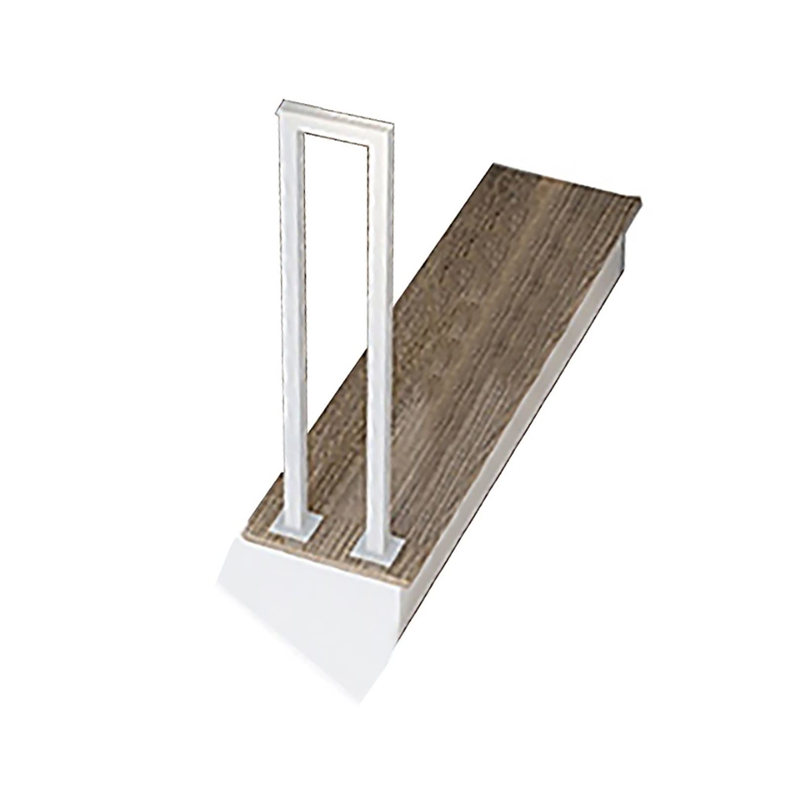Amazon.com: JHGJBJ Handrails for Outdoor Steps Stair Railing Kit LOFT  European Style Staircase Handrail, Outdoor Handrail Retro Wrought Iron  White Protective Fence, Balcony Modern Minimalist Wrought Iron Railing :  Tools & Home