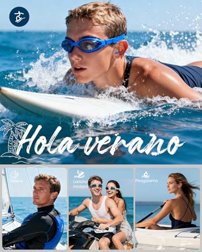 Variante de Hearprotek tapones piscina Azul